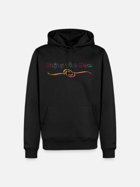 Comfy & Stylish Mom - Men's Premium Hoodie - black