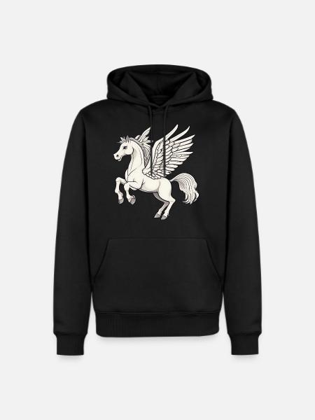 Pegasus - Men's Premium Hoodie - black
