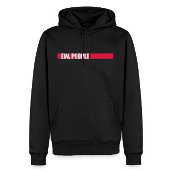 ew people funny quote - Men's Premium Hoodie - black - Front - Nico (187cm) & Julia (174cm)