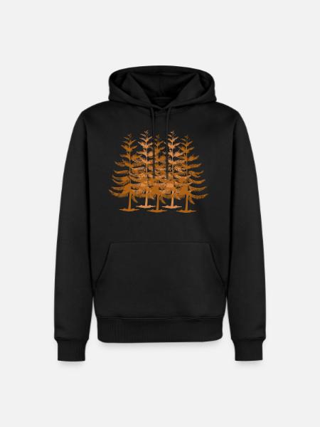 Into The Pine - Men's Premium Hoodie - black