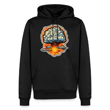 Explosion Fireworks Pyrotechnics - Men's Premium Hoodie - black - Front - Nico (187cm) & Julia (174cm)