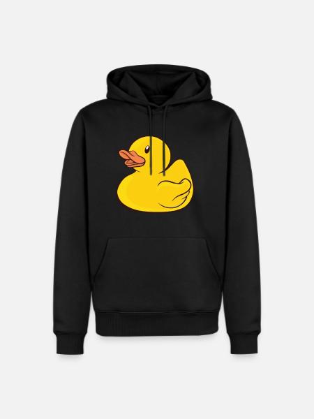 Rubber Duckie - Men's Premium Hoodie - black