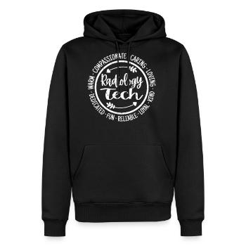 Radiology Tech Radiology Technician Vintage - Men's Premium Hoodie - black - Front - Nico (187cm) & Julia (174cm)