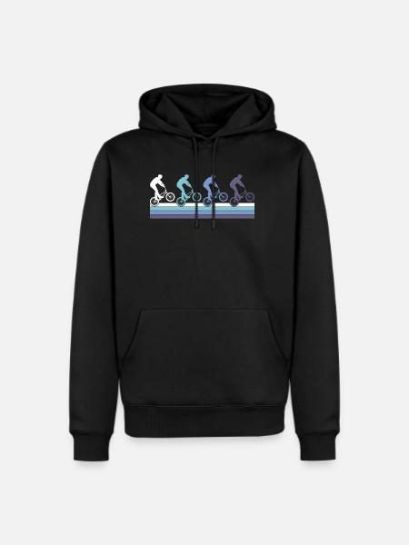 BMX Action - Men's Premium Hoodie - black
