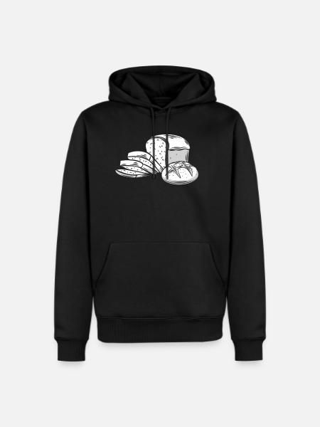 Bread - Men's Premium Hoodie - black