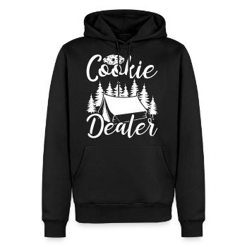 Girl Scout Leader Cookie Dealer Scouting Boy Scout - Men's Premium Hoodie - black - Front - Nico (187cm) & Julia (174cm)