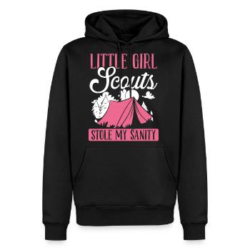 Girl Scout Leader Girl Scout stole my Sanity - Men's Premium Hoodie - black - Front - Nico (187cm) & Julia (174cm)