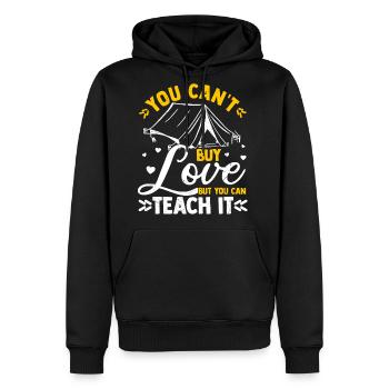 Group Girl Scout Leader Boy Scouts Scouting Team - Men's Premium Hoodie - black - Front - Nico (187cm) & Julia (174cm)