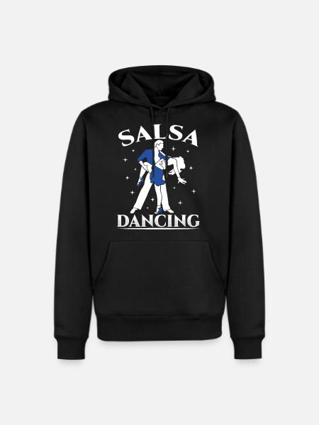 Salsa Dancing Dance Dancer Latin - Men's Premium Hoodie - black