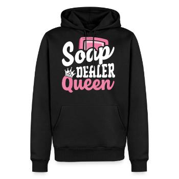 Soap Making Soap Maker Soapologist - Men's Premium Hoodie - black - Front - Nico (187cm) & Julia (174cm)