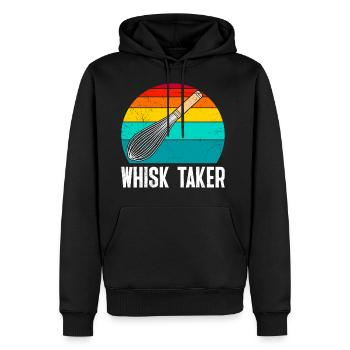 Baker Whisk Taker Whisk Baking Lover Baking Friend - Men's Premium Hoodie - black - Front - Nico (187cm) & Julia (174cm)