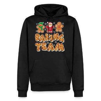 Baking Team Cookies Baking Lovers Baking - Men's Premium Hoodie - black - Front - Nico (187cm) & Julia (174cm)