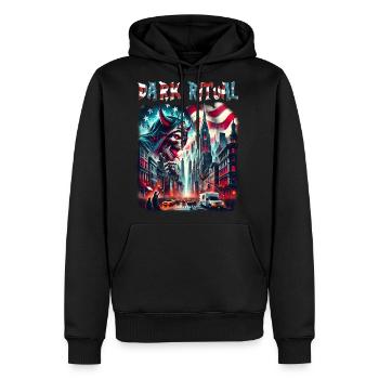 Dark Ritual in New York - Men's Premium Hoodie - black - Front - Nico (187cm) & Julia (174cm)