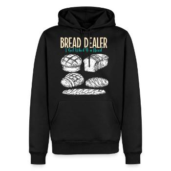 Bread Maker Bread Dealer Bakery Baking Bread - Men's Premium Hoodie - black - Front - Nico (187cm) & Julia (174cm)