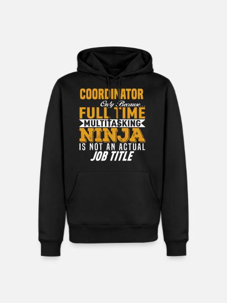 Coordinator - Men's Premium Hoodie - black