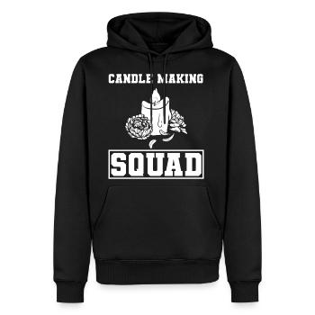 Candle Maker Hobby Wax Worker - Men's Premium Hoodie - black - Front - Nico (187cm) & Julia (174cm)
