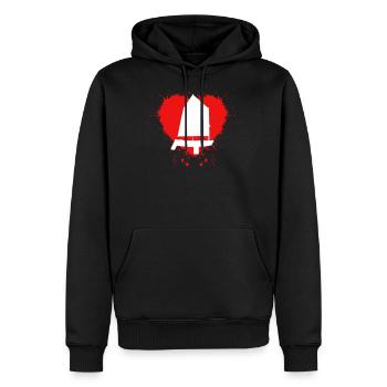 optimist, craft, optimists, otimista, sail, sailin - Men's Premium Hoodie - black - Front - Nico (187cm) & Julia (174cm)