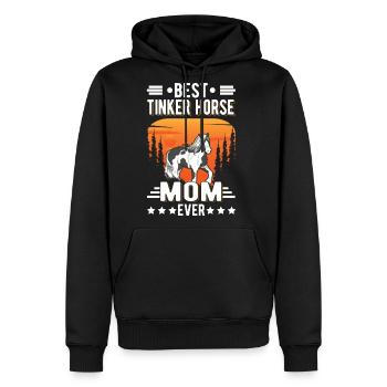 Best Tinker Horse Mom Ever Irish - Men's Premium Hoodie - black - Front - Nico (187cm) & Julia (174cm)