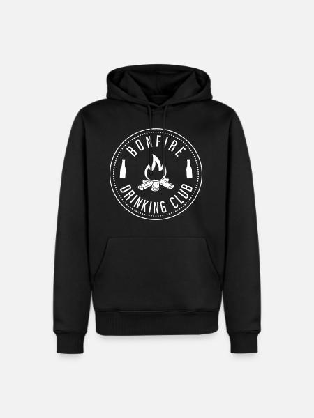Bonfire Drinking Club - Men's Premium Hoodie - black