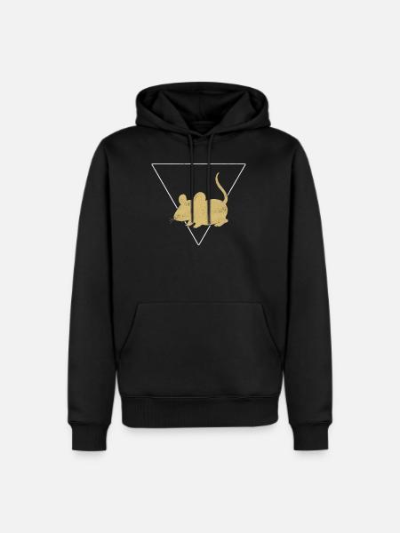 mouse - Men's Premium Hoodie - black