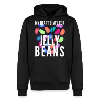 Candy Jelly sweets Jelly Beans Jelly Bean - Men's Premium Hoodie - black - Front - Nico (187cm) & Julia (174cm)