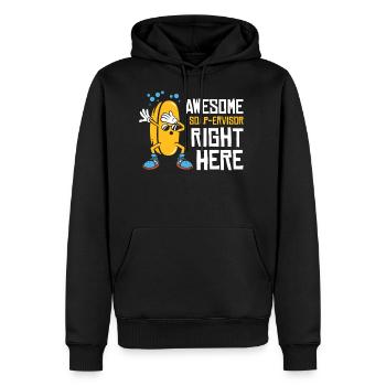 Soap Making Saponification Soaping Soap Maker - Men's Premium Hoodie - black - Front - Nico (187cm) & Julia (174cm)