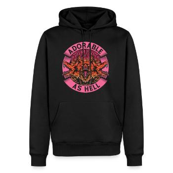 Greek Mythology Adorable As Hell Mythology God - Men's Premium Hoodie - black - Front - Nico (187cm) & Julia (174cm)