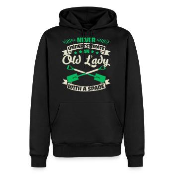 Gardening Garden Gardener - Men's Premium Hoodie - black - Front - Nico (187cm) & Julia (174cm)