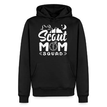Proud Mother Scout Scouting Mom Squad - Men's Premium Hoodie - black - Front - Nico (187cm) & Julia (174cm)