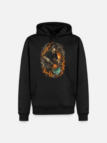 Glass Blowing - Men's Premium Hoodie - black
