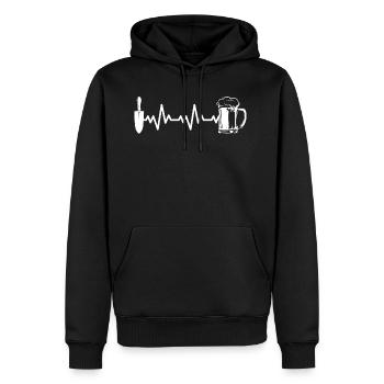 Gardening Garden Gardener - Men's Premium Hoodie - black - Front - Nico (187cm) & Julia (174cm)
