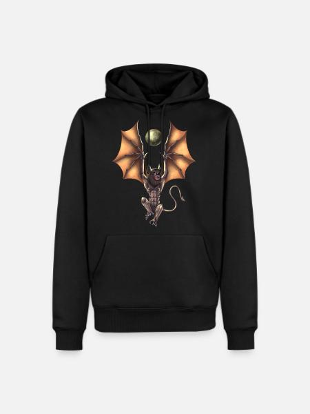 Cryptozoology Creature Ahool - Men's Premium Hoodie - black