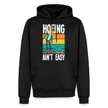 Gardening Garden Gardener - Men's Premium Hoodie - black - Front - Nico (187cm) & Julia (174cm)
