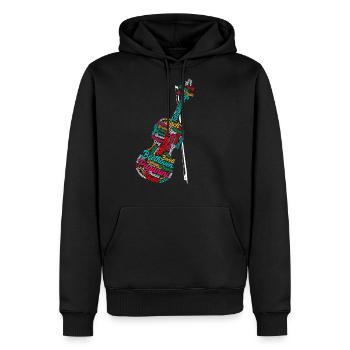 Classic Composers Classical Music - Men's Premium Hoodie - black - Front - Nico (187cm) & Julia (174cm)
