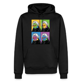 Beethoven Classical Music Musical Composer - Men's Premium Hoodie - black - Front - Nico (187cm) & Julia (174cm)