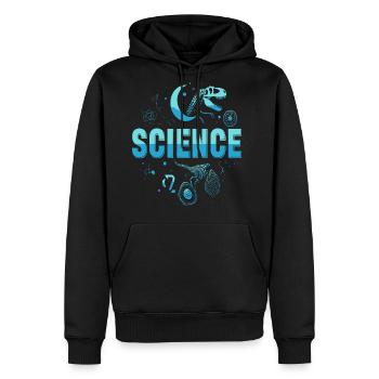 SCIENCE Coexist - Men's Premium Hoodie - black - Front - Nico (187cm) & Julia (174cm)