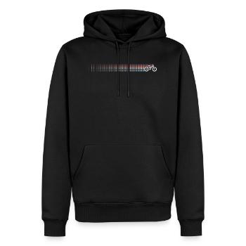 Awaiting Design - Men's Premium Hoodie - black - Front - Nico (187cm) & Julia (174cm)