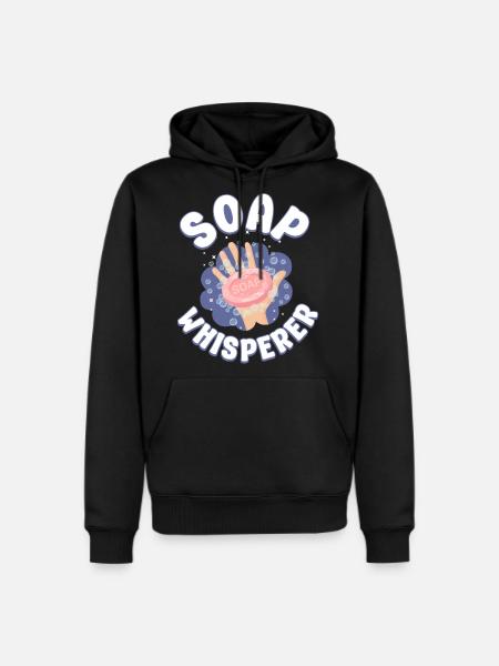 Soap Making Crafting Soap - Men's Premium Hoodie - black