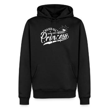 Baseball Princess Sport Ball Sport - Men's Premium Hoodie - black - Front - Nico (187cm) & Julia (174cm)
