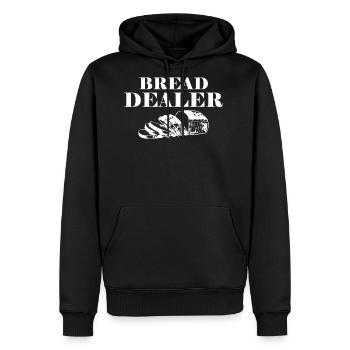 Baking Bread Making Bread Dealer - Men's Premium Hoodie - black - Front - Nico (187cm) & Julia (174cm)