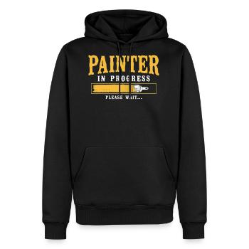 House Painter Decorator Painter In - Men's Premium Hoodie - black - Front - Nico (187cm) & Julia (174cm)
