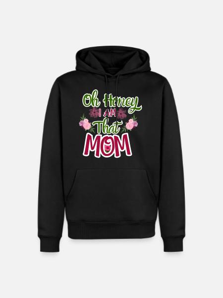 mother's day - Men's Premium Hoodie - black
