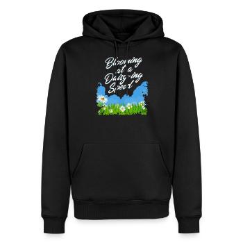 Daisy Garden Gardening Gardener - Men's Premium Hoodie - black - Front - Nico (187cm) & Julia (174cm)