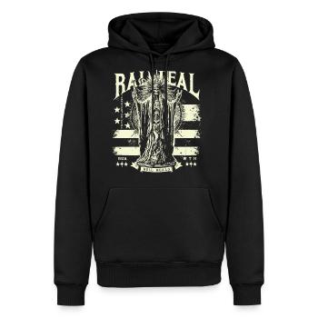 Hell Heals - Men's Premium Hoodie - black - Front - Nico (187cm) & Julia (174cm)