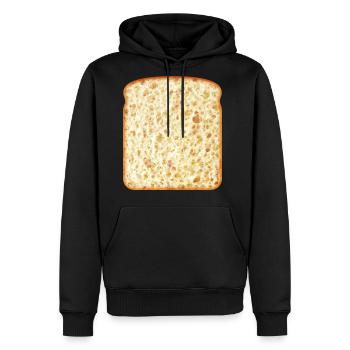 a piece of bread - Men's Premium Hoodie - black - Front - Nico (187cm) & Julia (174cm)