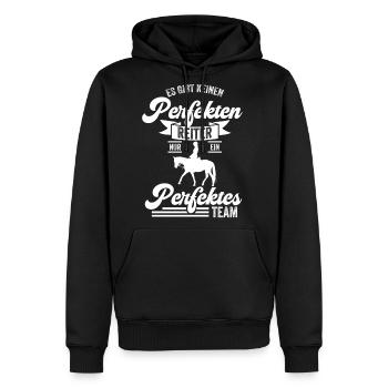 Horse Arrest, Horse, Equestrian Sport - Men's Premium Hoodie - black - Front - Nico (187cm) & Julia (174cm)