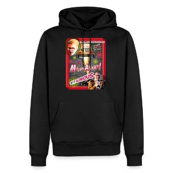 A Christmas Story Glorious Major Award - Men's Premium Hoodie - black - Front - Nico (187cm) & Julia (174cm)