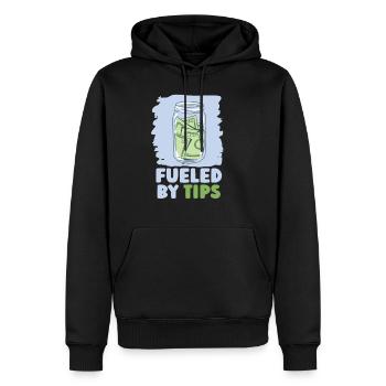 Waiter Waitress - Men's Premium Hoodie - black - Front - Nico (187cm) & Julia (174cm)