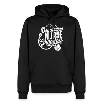 Nurse Nursing Psych Nurse - Men's Premium Hoodie - black - Front - Nico (187cm) & Julia (174cm)