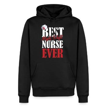 Nurse Nursing - Men's Premium Hoodie - black - Front - Nico (187cm) & Julia (174cm)